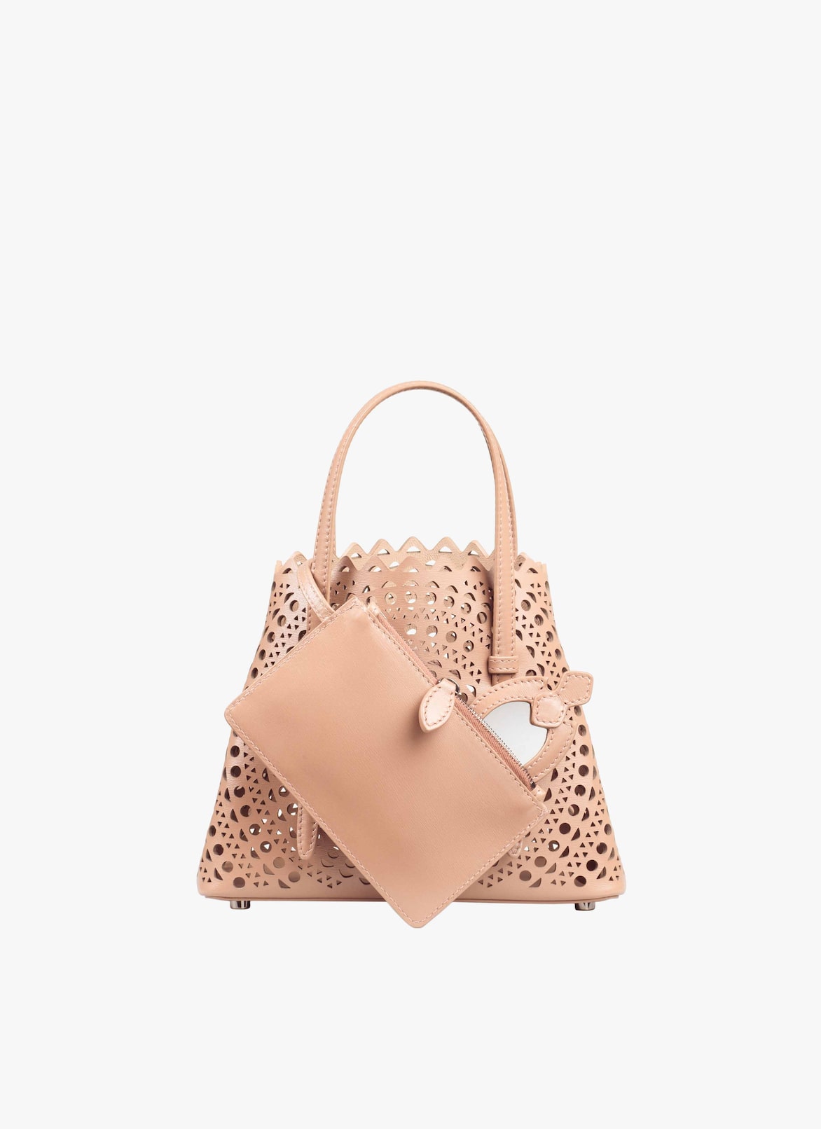 Mina 20 bag in new vienne lux calfskin ALAÏA SANDY MINA 20 BAG IN NEW VIENNE LUX CALFSKIN